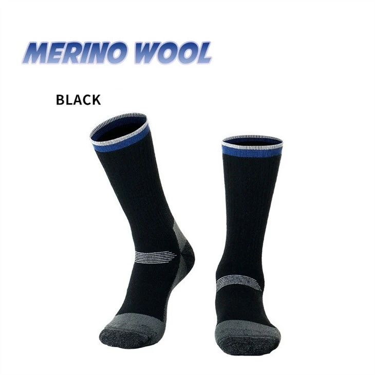 Merino wool hiking socks for men in stock 06