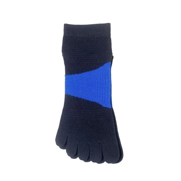 High Quality Oem Knitting Breathable Multicolor Athletic Five Finger Toe Socks For Running Hiking (2)