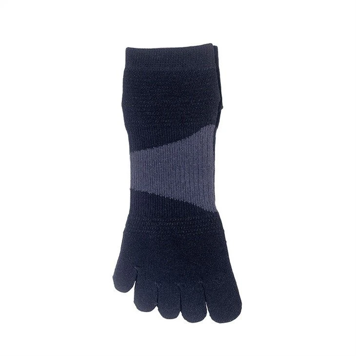 High Quality Oem Knitting Breathable Multicolor Athletic Five Finger Toe Socks For Running Hiking (4)