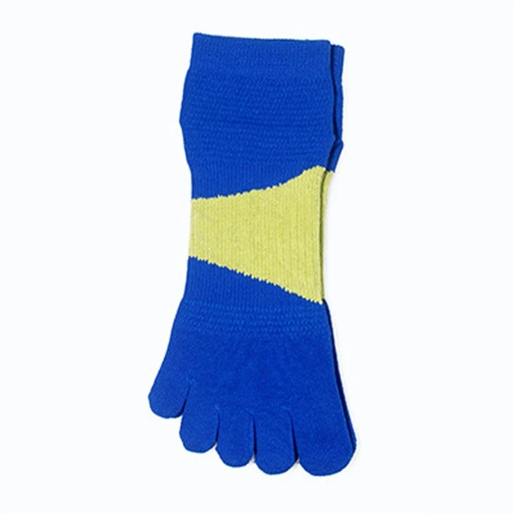 High Quality Oem Knitting Breathable Multicolor Athletic Five Finger Toe Socks For Running Hiking (5)