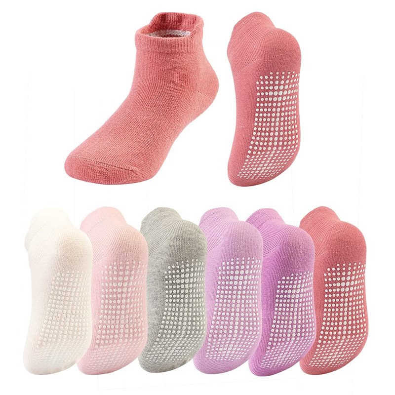 Non Slip Girl Socks For Kids