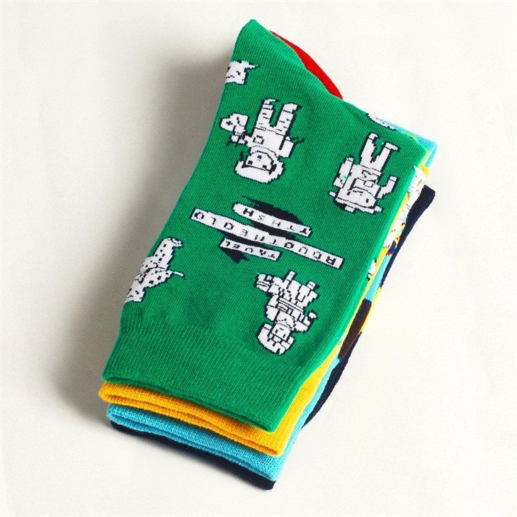 Bulk+novelty custom dress women socks