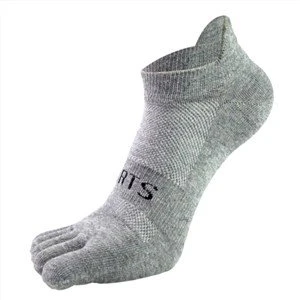 Breathable Sporty Striped Five Toe Socks