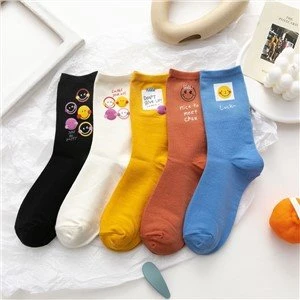 Custom Print Logo Patterned Socks
