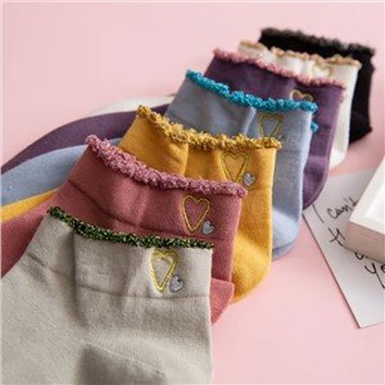 Funny Low Cut Socks Custom Logo Embroidered