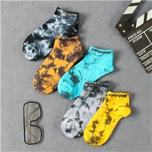 Logo Ankle Socks Tiedye