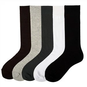 Men Mid-calf Business Socks