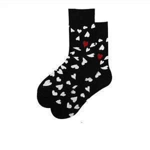 Men's Jacquard Heart Dress Sock