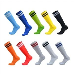 Men Striped Football Socks