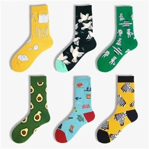Novelty Custom Dress Women Socks