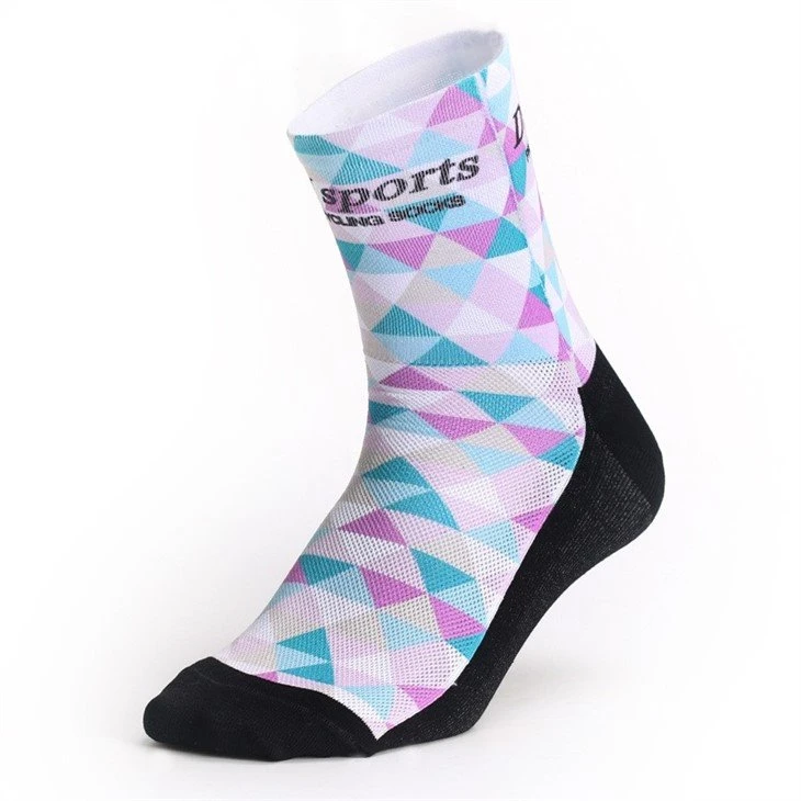 Sports Socks Custom Print Logo Low Moq in bulk