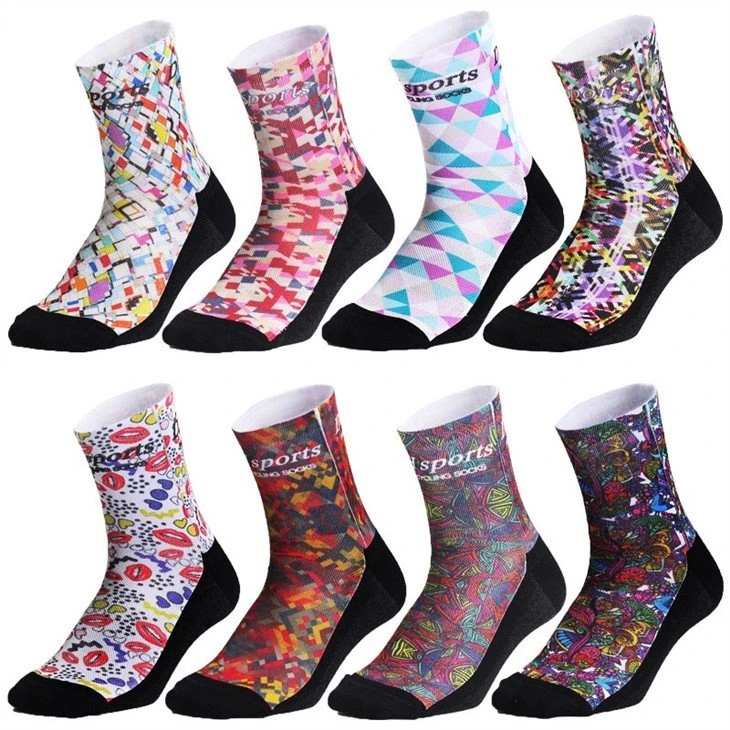 Sports Socks Custom Print Logo Low Moq