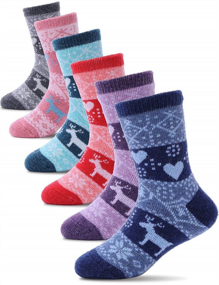 Deer spring girl socks