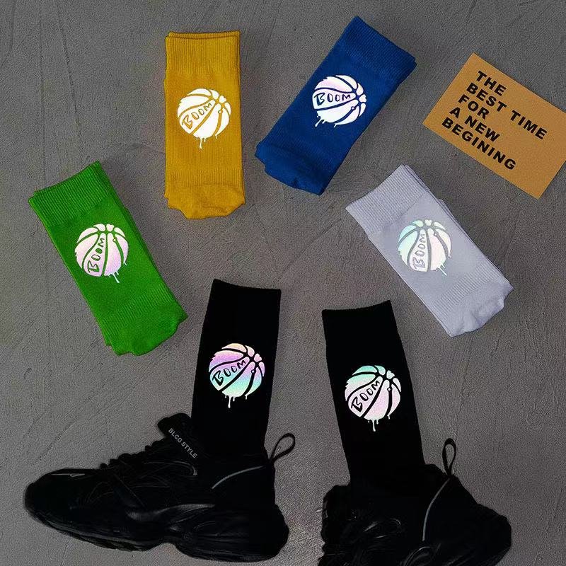 Sustainable Custom Reflective Socks