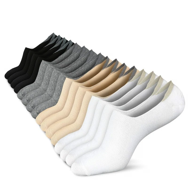 Thin Cotton Men Soft No Show Socks