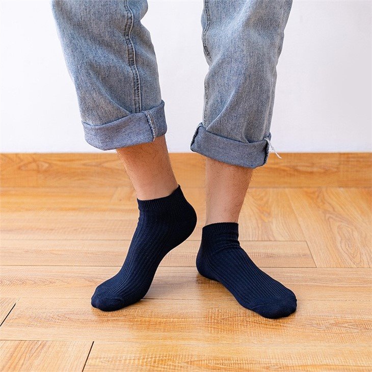 Thin Cotton Men Soft Socks For Business factory