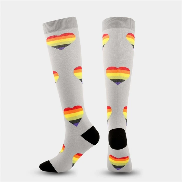 Unisex Cotton Fancy Compression Socks in stock