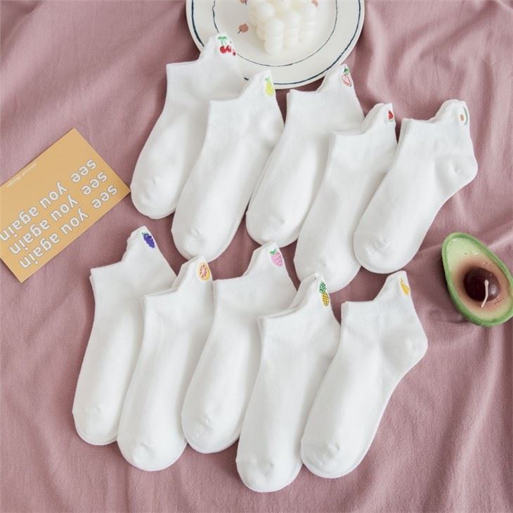 36 white 100 cotton men ankle socks