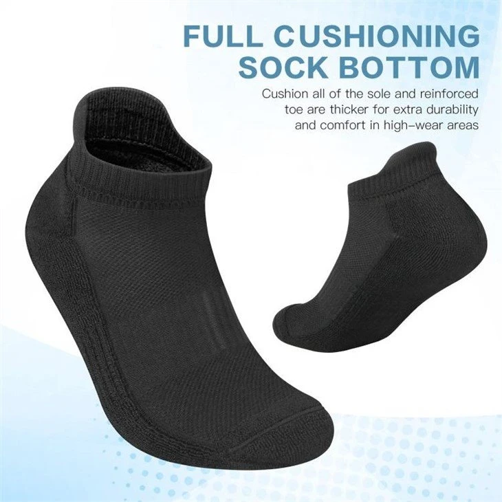 China+100 cotton men ankle work socks+factory