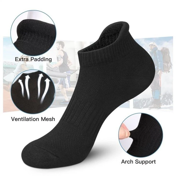 China+100 cotton men ankle work sockssuppliers