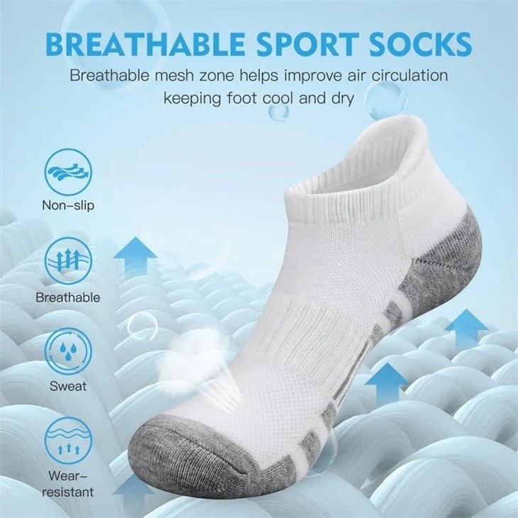 China+100 cotton men ankle work socks+manufacturers