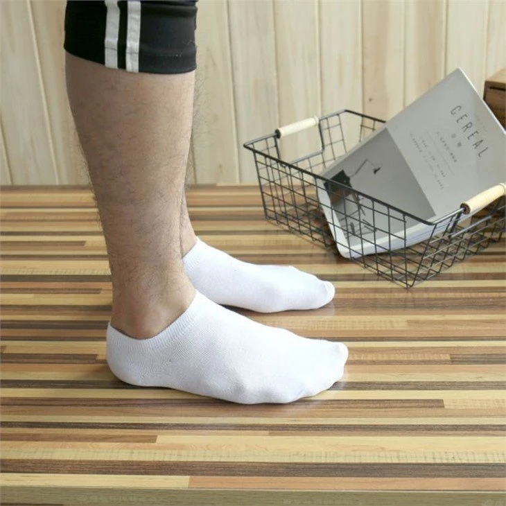 China+100 cotton men crew size work socks+manufacturers