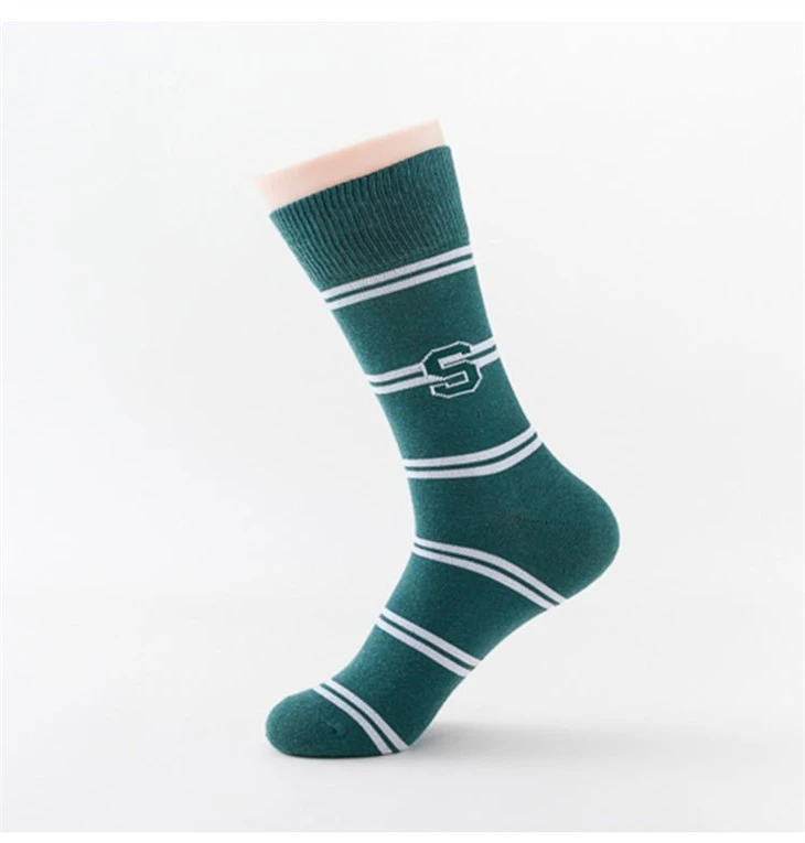 100% Cotton men fashion socks factory(4)