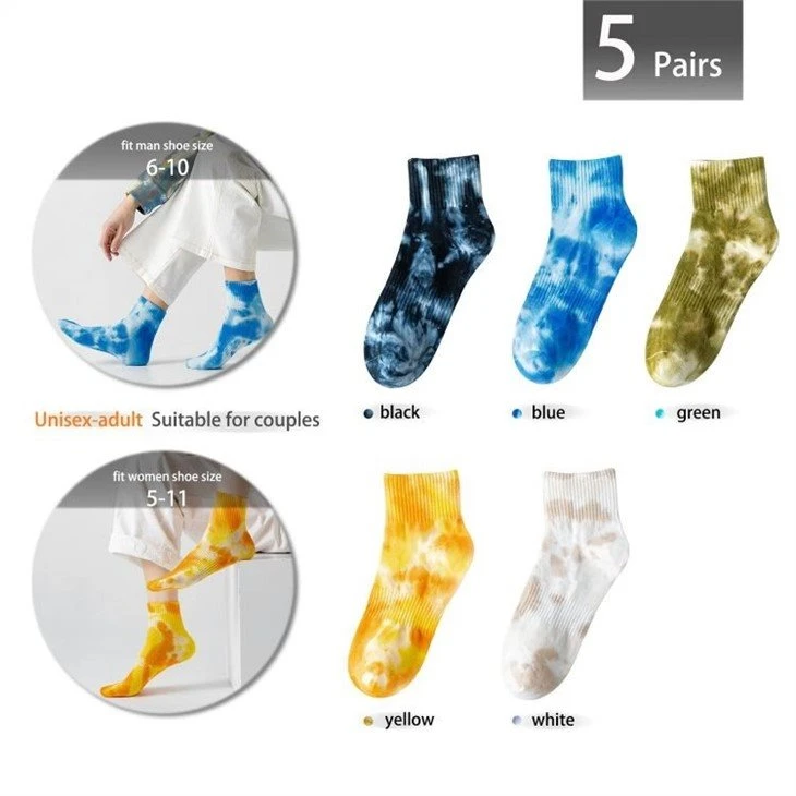 Tie Dye Socks in China