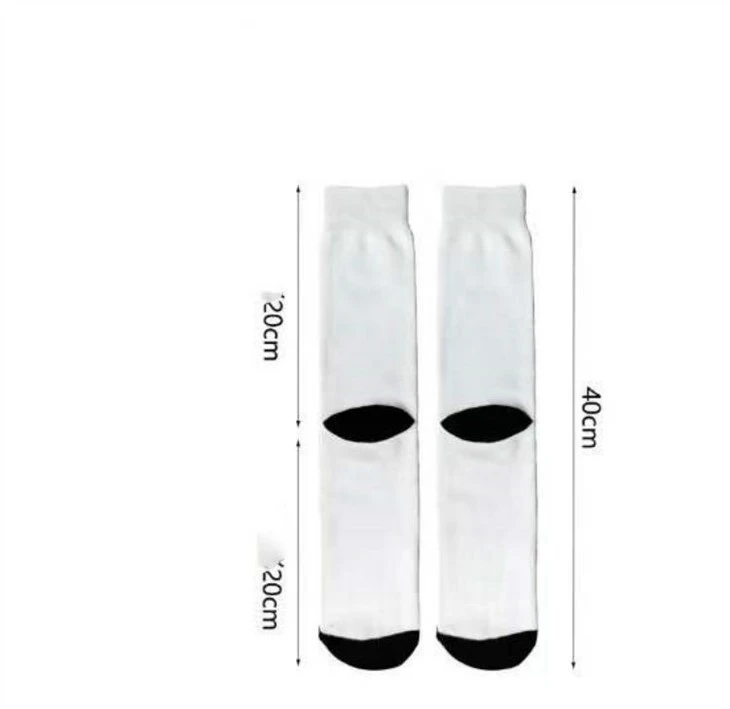 3d printed socks sublimation socks blank made in China 05