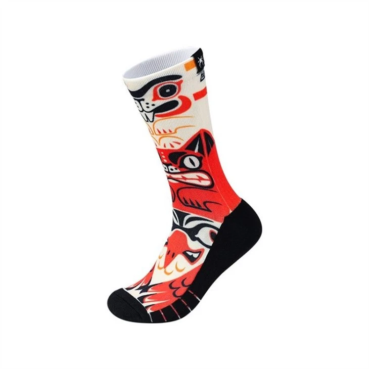 Wholesale 3d printed socks tube sublimationsublimation socks 02