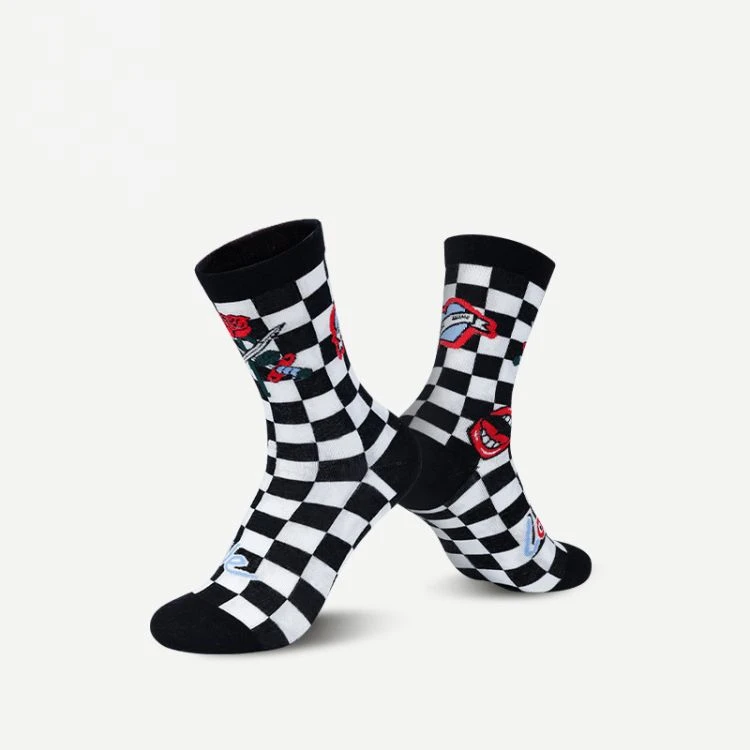 3D Sublimation Crew Socks Plus Size