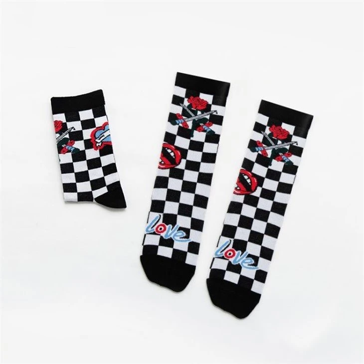 Wholesale 3D sublimation crew socks plus size 02(1)