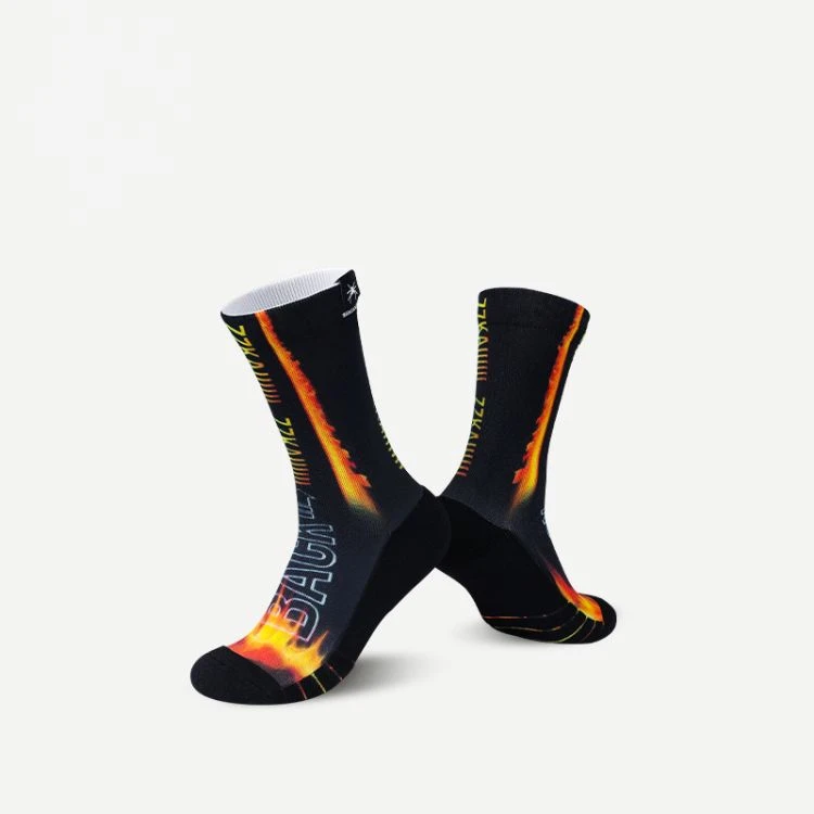 3D Sublimation Socks Long White Fashion