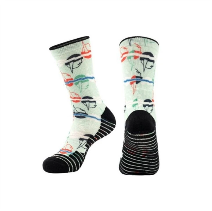 China 3D sublimation socks print manufactures 03
