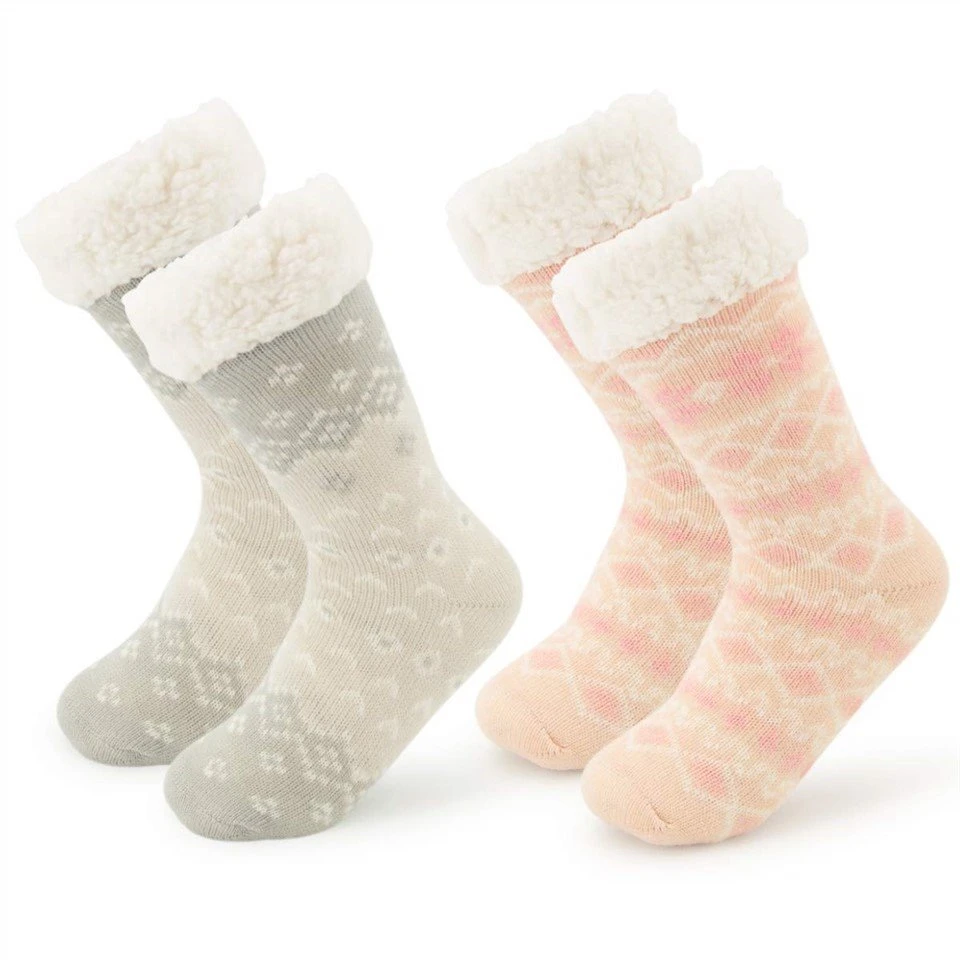 6 Years Girl Sherpa Socks