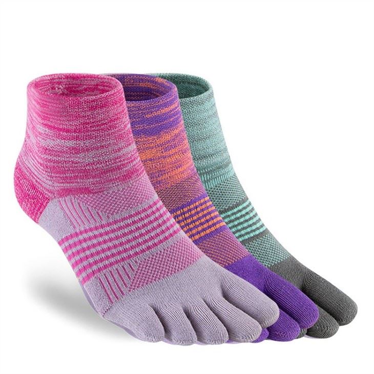 AD02 Five Finger Individual Split Toe Separator Tabi Socks For Running Women Men