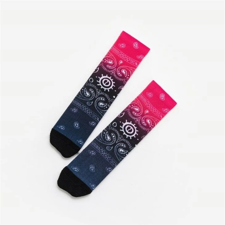 african print socks tube sublimation socks in stock 06