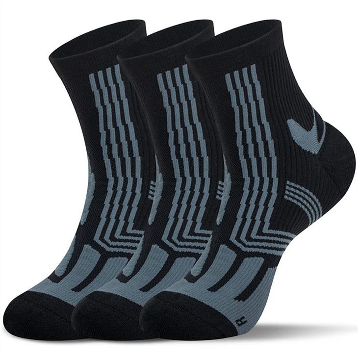 Quarter Anti Blister Cushioned Cycling Socks