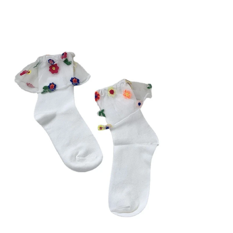 Beautiful Design Women Socks Lace
