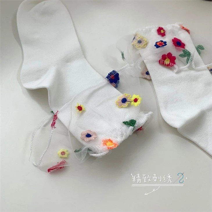 Beautiful Design Women Socks Lace price