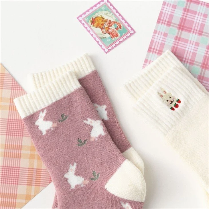 Beautiful Design Womens Socks Pink suppliers