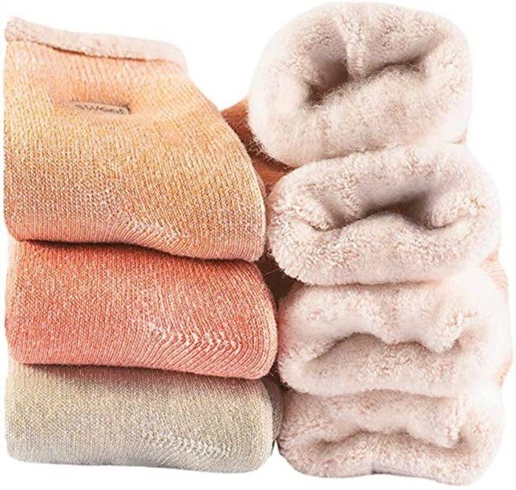 low price+beige socks thermal socks