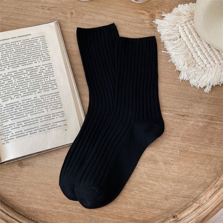 black crew size Boot socks china