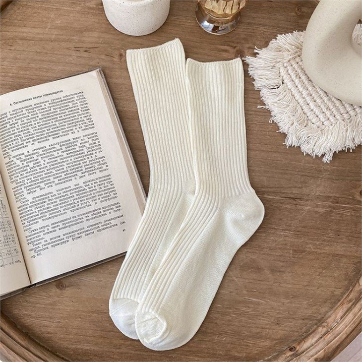 black crew size Boot socks supplier