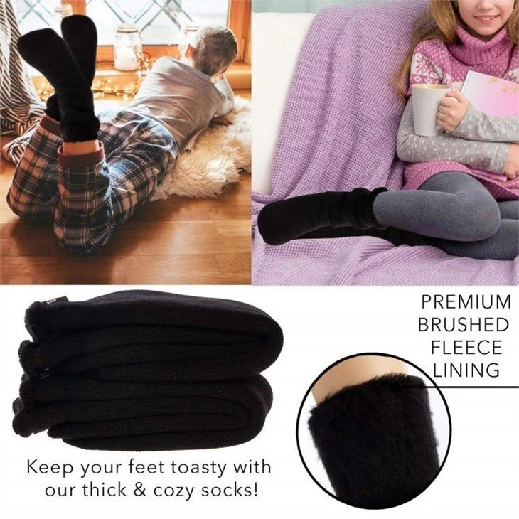 black tube sublimationthermal socks (2)