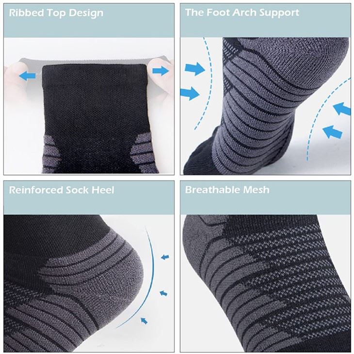 breathable 5-toe socks factory (5)