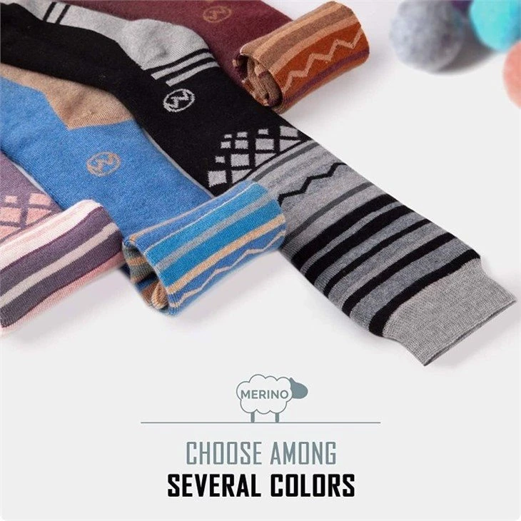 Breathable Eco-friendly wool socks price(4)