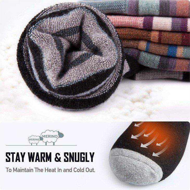 Breathable Eco-friendly wool socks pricelist(5)