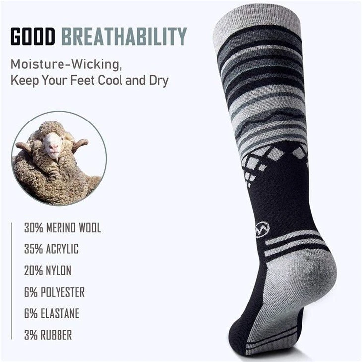 Breathable Eco-friendly wool socks quotation(6)