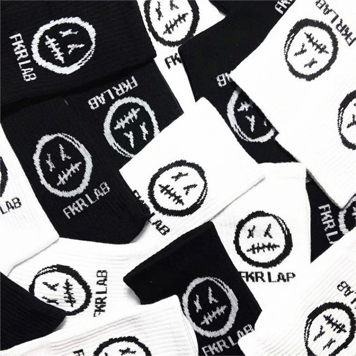 Bright colored men fashion socks factory(6)